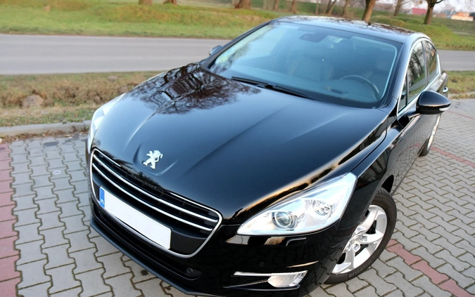 Peugeot 508 cena 37800 przebieg: 199000, rok produkcji 2014 z Oława małe 407